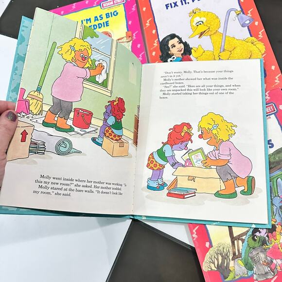X19 Vintage Sesame Street Book Club Book & More Big Bird 70s- 80s - Picture 15 of 15